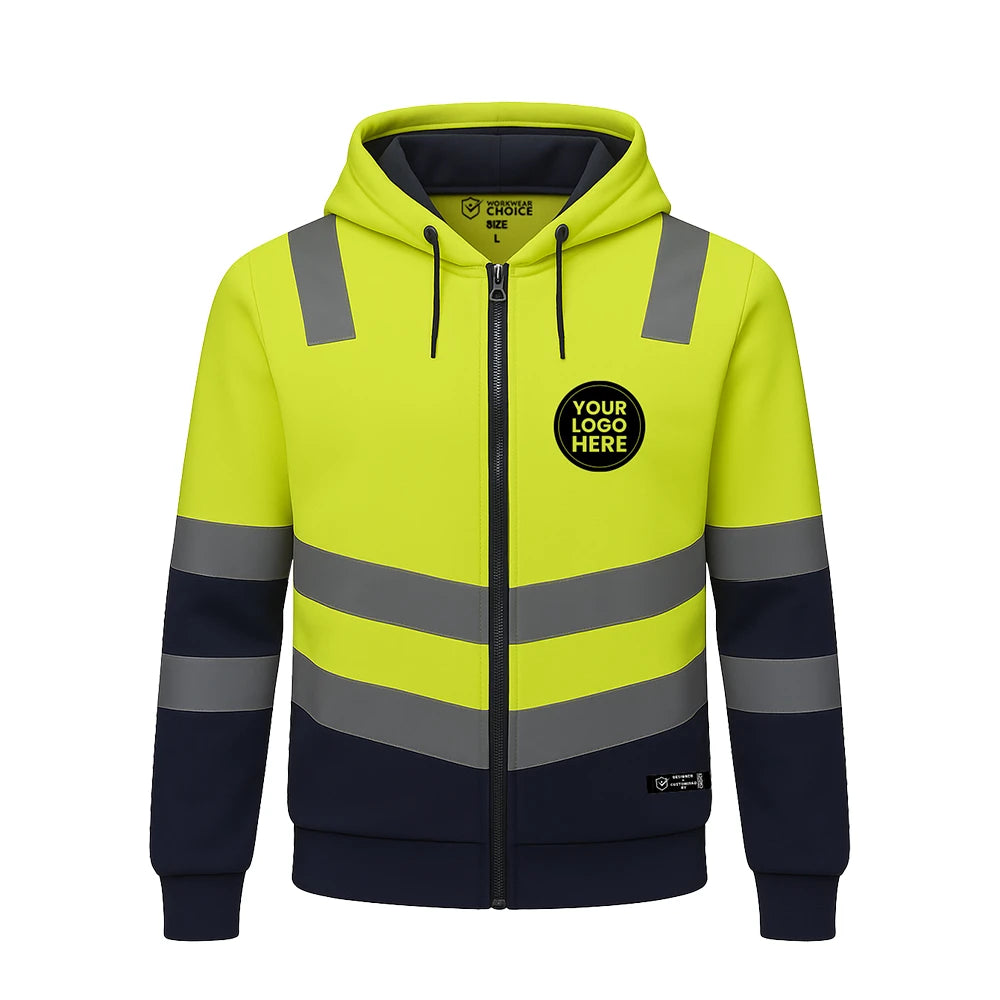 Regatta Pro Hi-Vis Full Zip Hoodie – TRF625 - Work Wear Choice