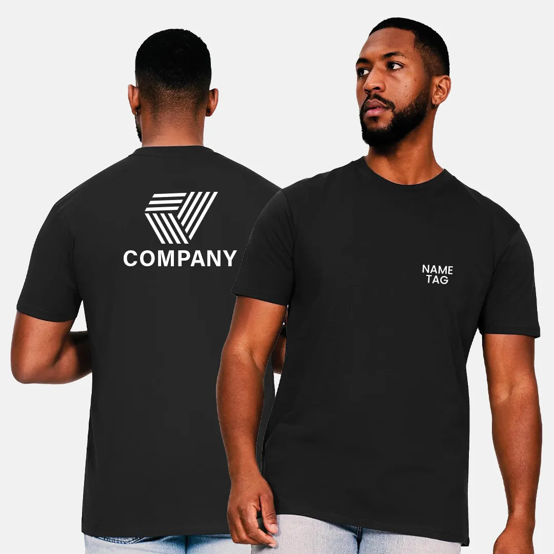 Organic Combed Cotton T-Shirt for Adults – Supreme Quality 220 GSM - Work Wear Choice