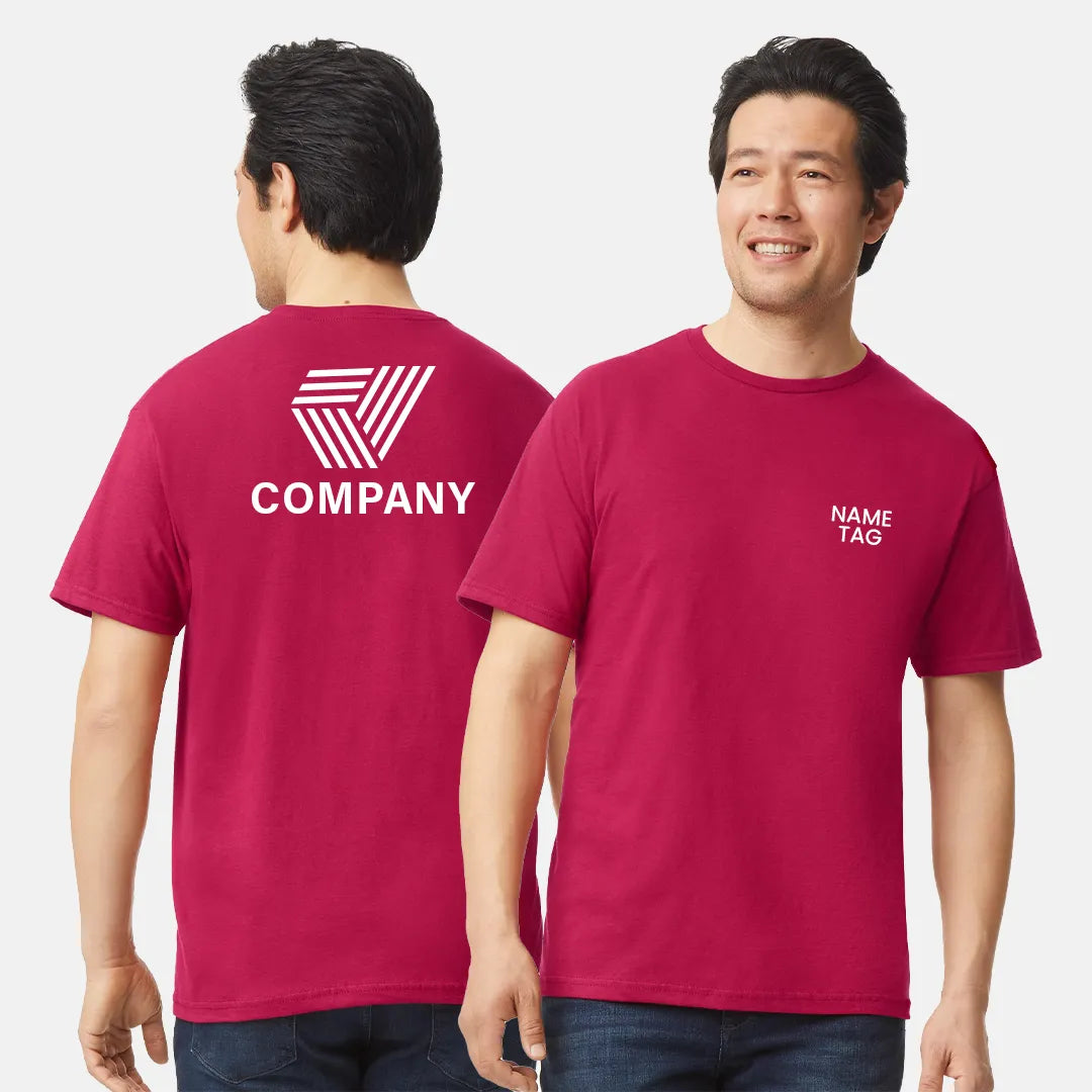 Feather-Soft Ringspun Tee – Lightweight Comfort, Everyday Style - Work Wear Choice
