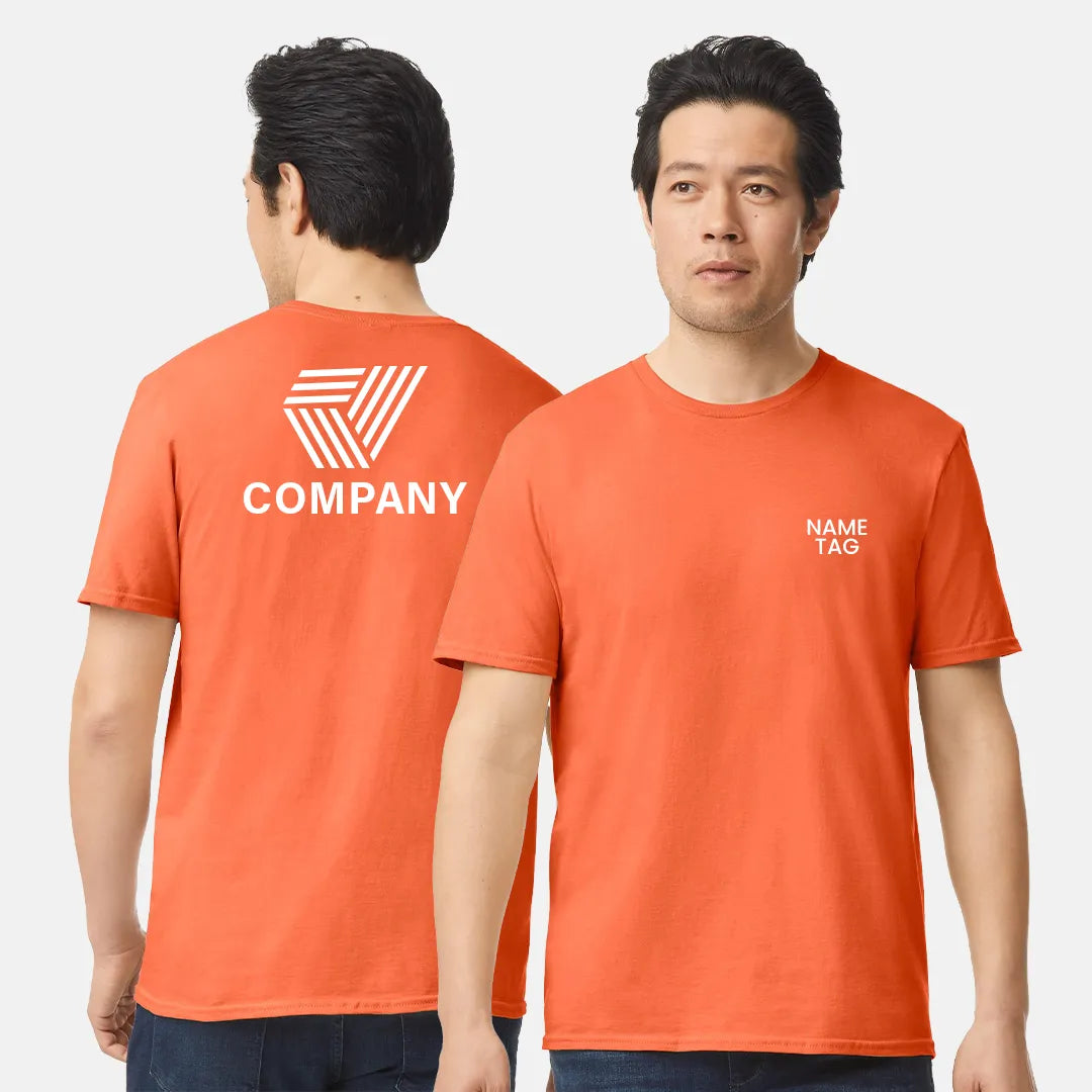 Feather-Soft Ringspun Tee – Lightweight Comfort, Everyday Style - Work Wear Choice