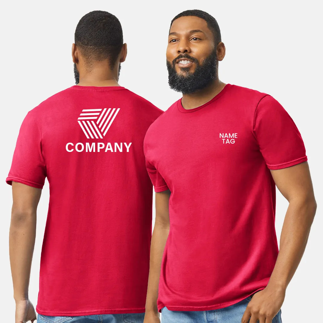 Feather-Soft Ringspun Tee – Lightweight Comfort, Everyday Style - Work Wear Choice