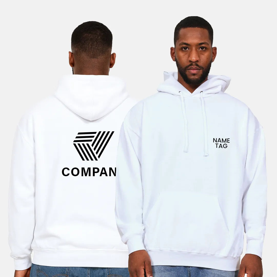 Premium Ringspun Blended Hoodie – 280 GSM Adult Sweatshirt - Work Wear Choice