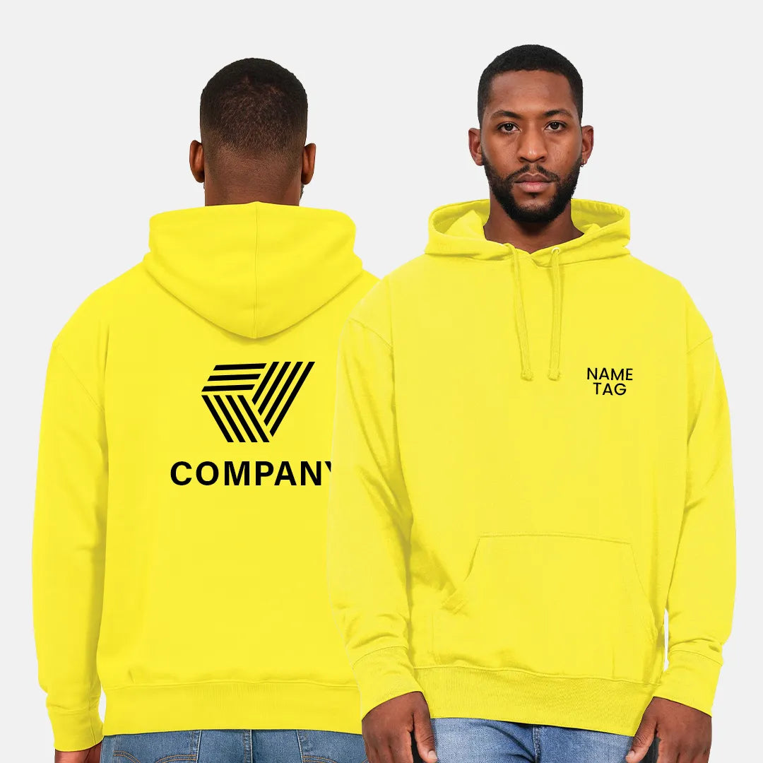 Premium Ringspun Blended Hoodie – 280 GSM Adult Sweatshirt - Work Wear Choice