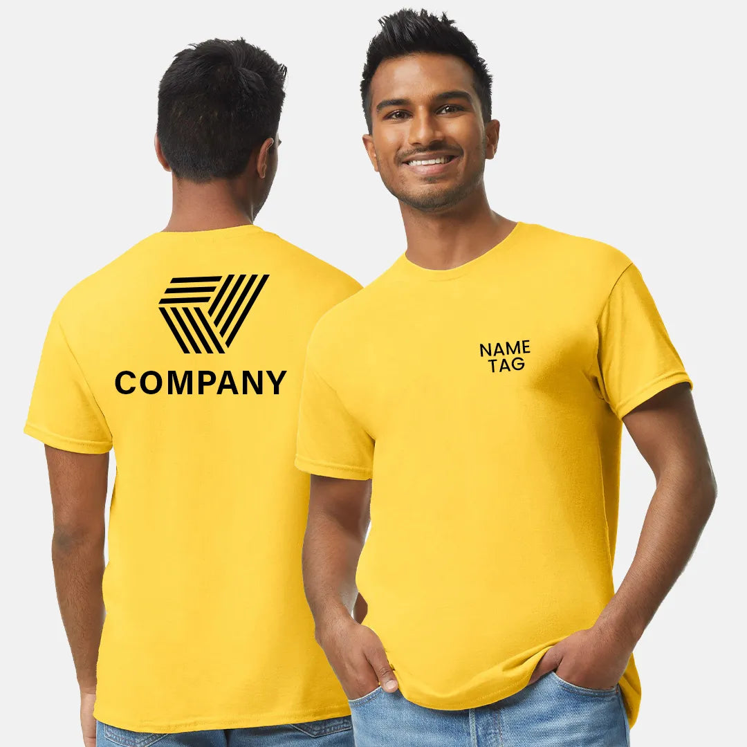 Street-Ready Style: Heavy Cotton Tee for Adults - Work Wear Choice