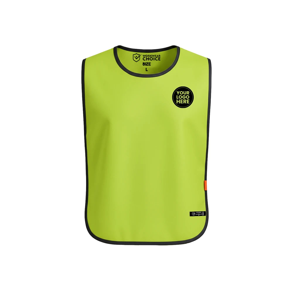 Yellow Overhead Tabard – Non-PPE Identification Bib - Work Wear Choice